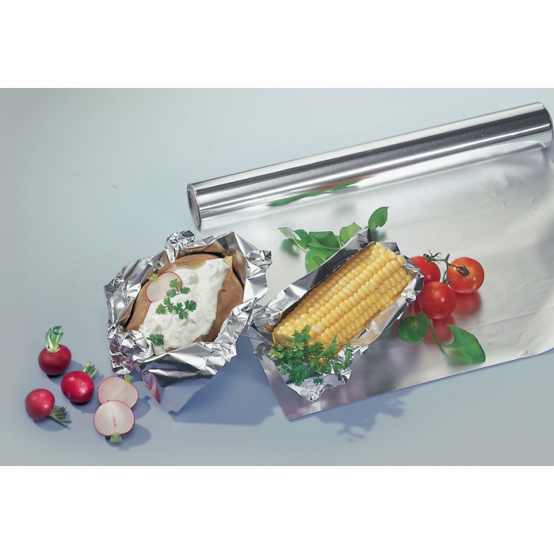 Aluminiumfolie, breedte: 30 cm, lengte: 10 meter